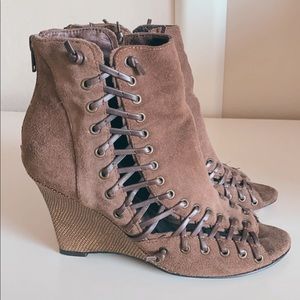 Wedge Booties